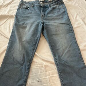 Nine West Light Blue Straight-Leg Jeans